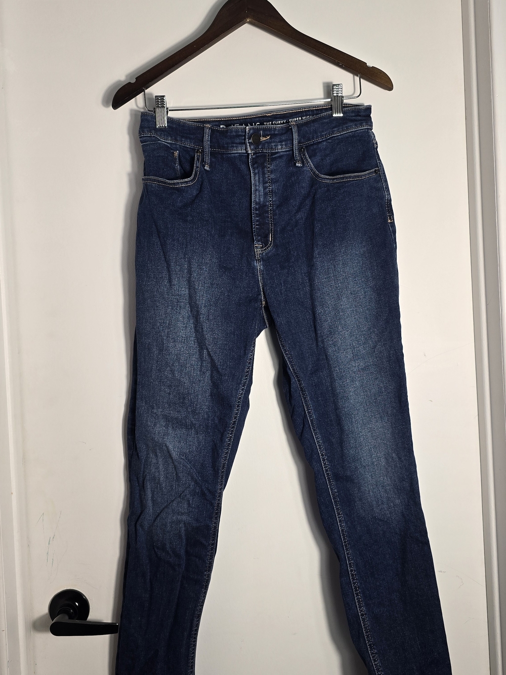Women's Dark Blue Denim Jeans